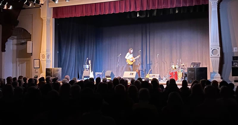 A photo taken during a past Folkus concert at the Almonte Old Town Hall